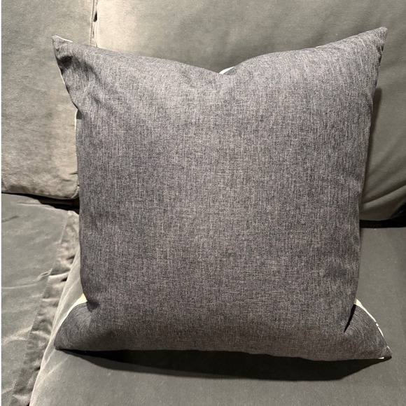 DV Kap Home‎ Decorative Pillow Cover | Embroidered Tree Branch Pattern | 23x23" - Picture 5 of 5